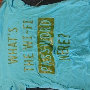Teal Kids Shirt Size 10/12